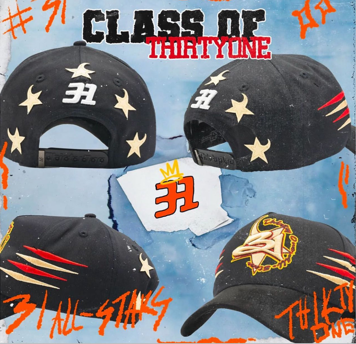 31 HATS ALL STARS