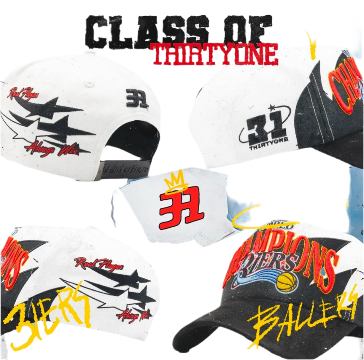 31 HATS WORLD CHAMPIONS