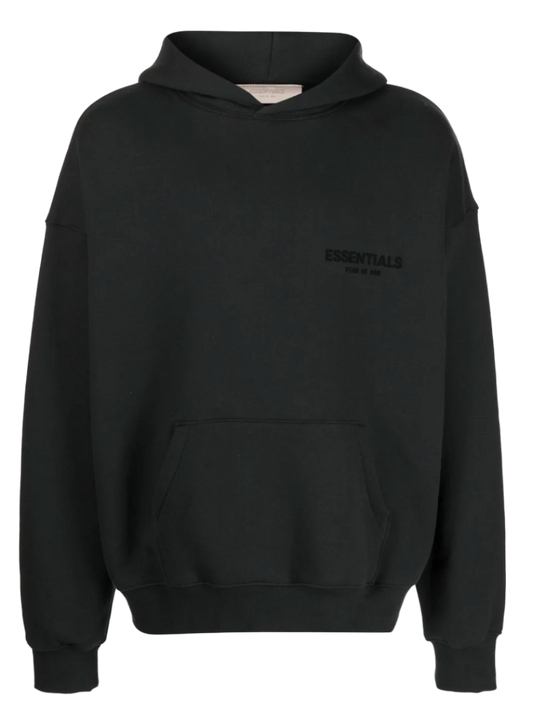 SUDADERA ESSENTIALS NEGRA