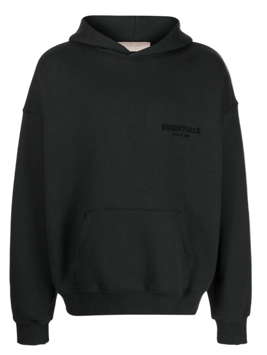 SUDADERA ESSENTIALS NEGRA